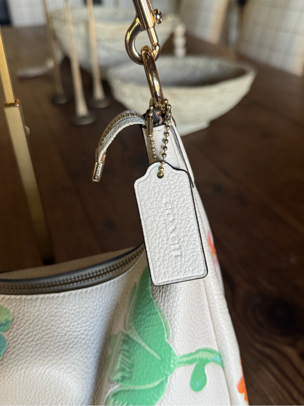 Coach Jules Hobo in Dreamy Land Floral Bag - Picture 5 of 17
